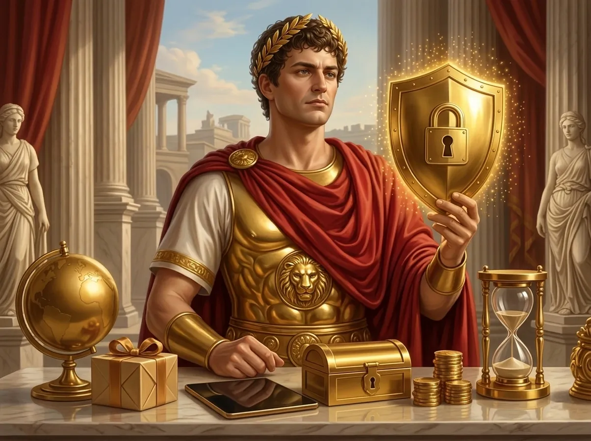 Golden shield