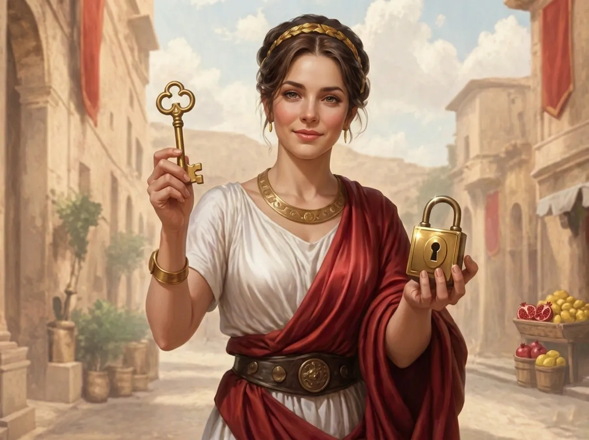 Roman priestess